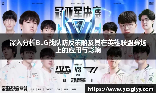 深入分析BLG战队防反策略及其在英雄联盟赛场上的应用与影响